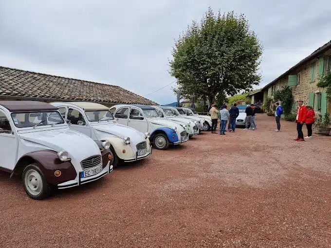 goguette + en 2cv