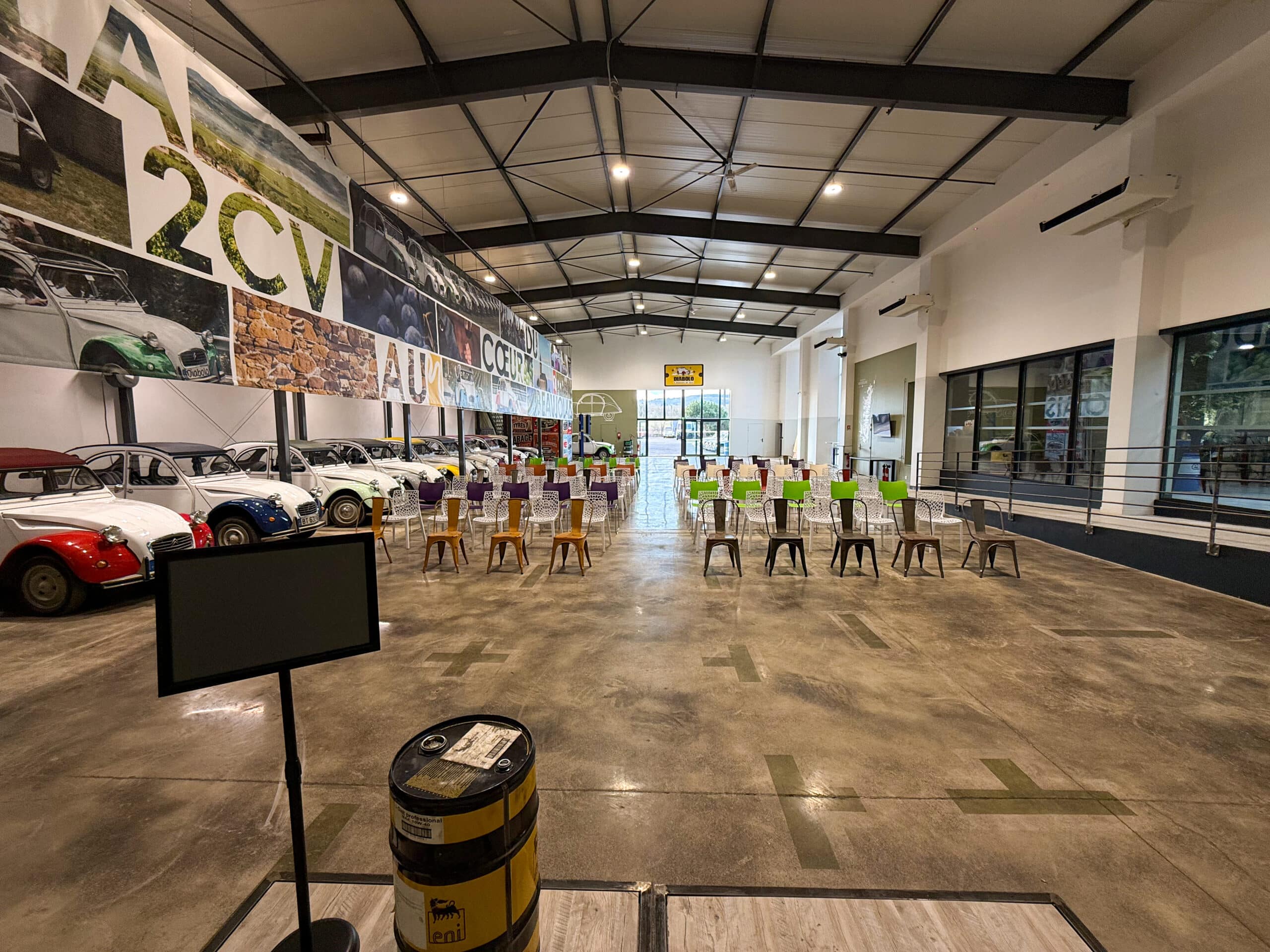 salle de convention vide