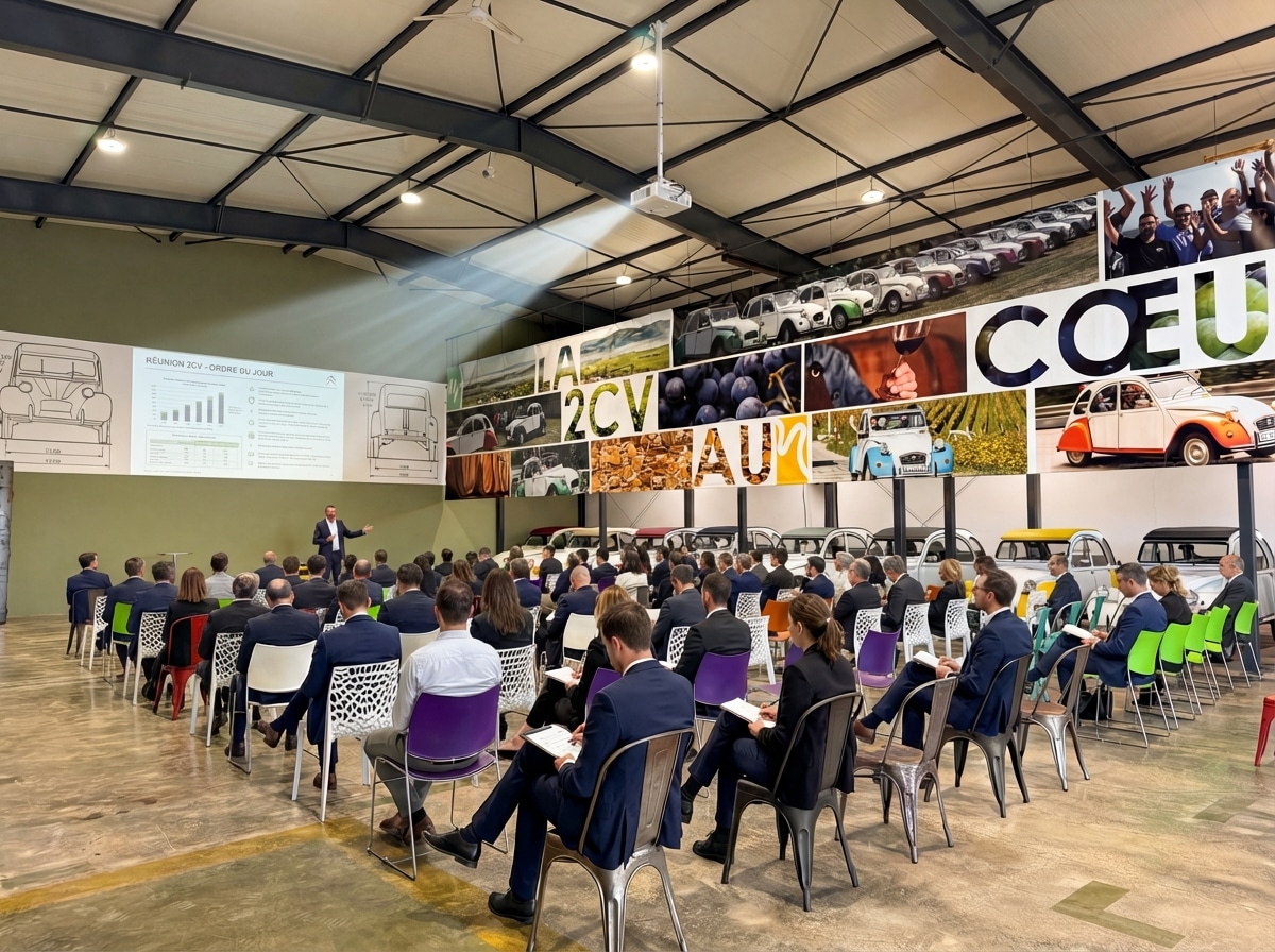salle de convention pleine